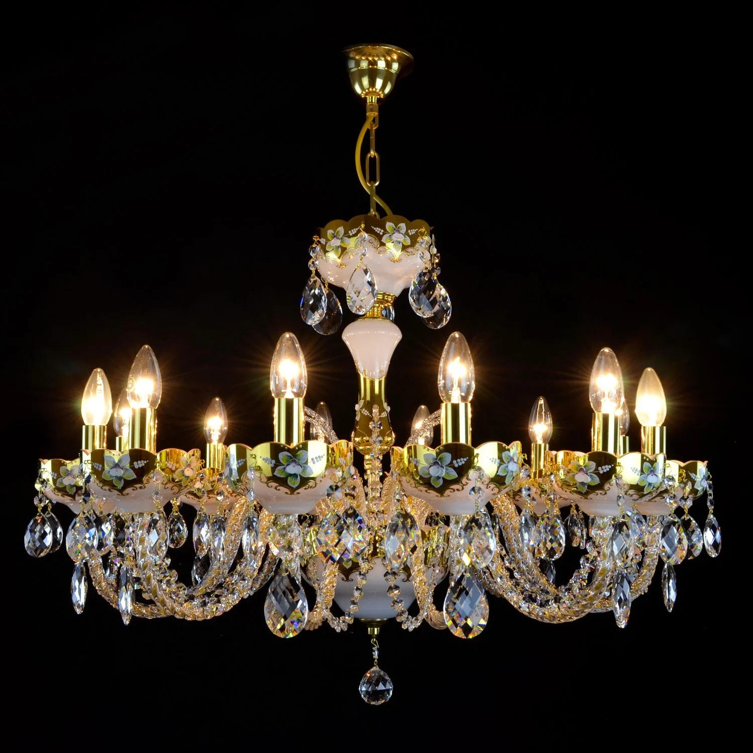 Oriental crystal chandelier — WRANOVSKY - Bohemian Crystal